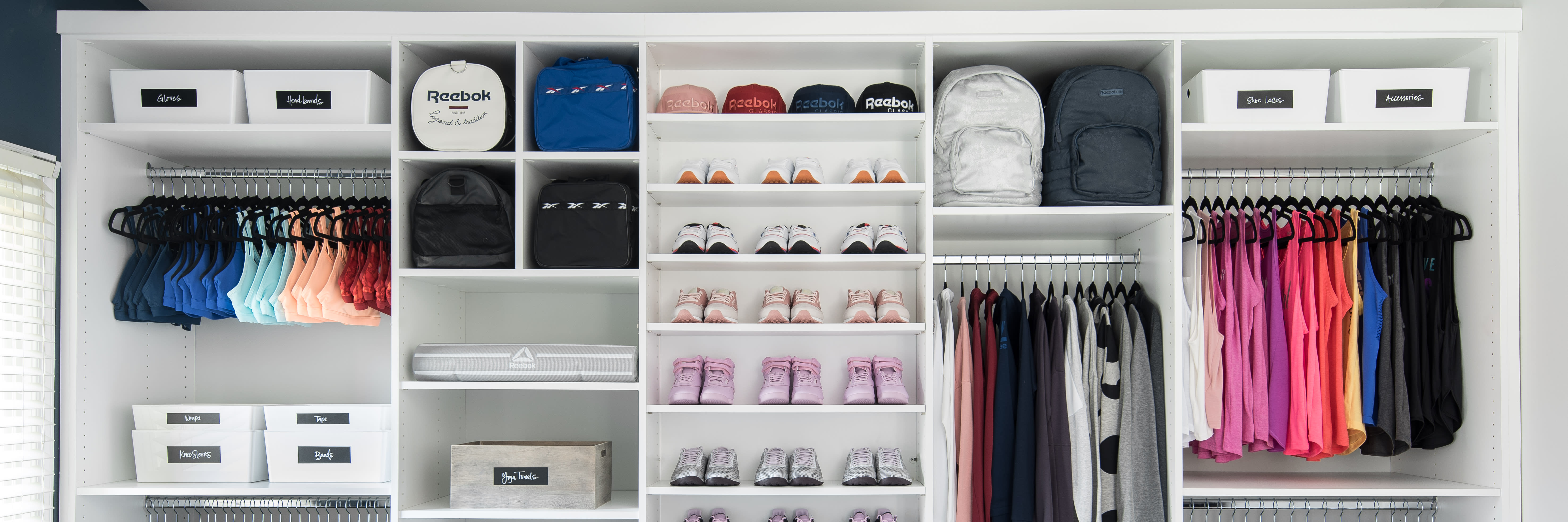 This Advice Will Keep Your Workout Wardrobe Organized