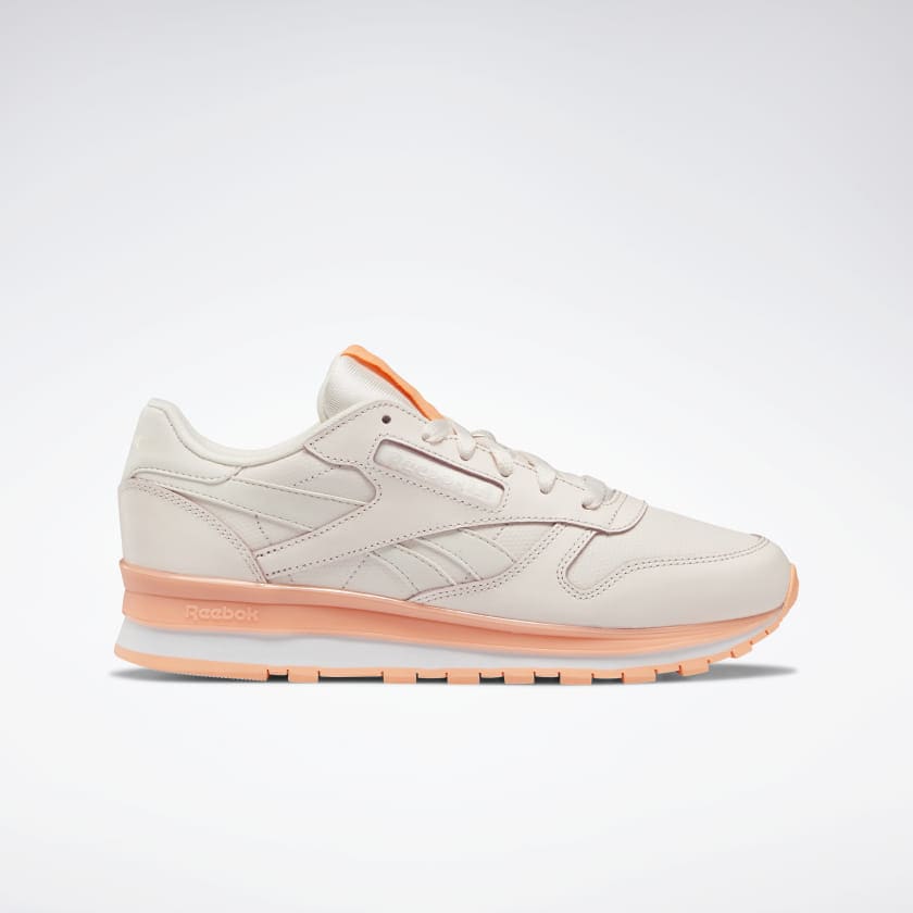 reebok classic white pink