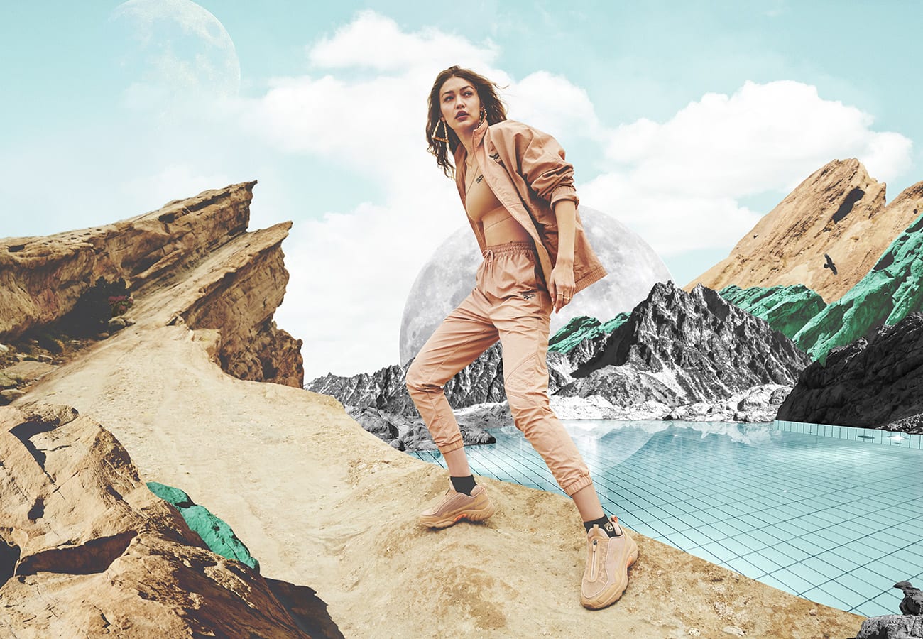 Plantage Oswald frequentie Gigi Hadid's New Reebok Collection is Here