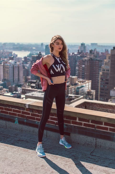 Gigi Hadid Gets Fit During Interview With Trainer