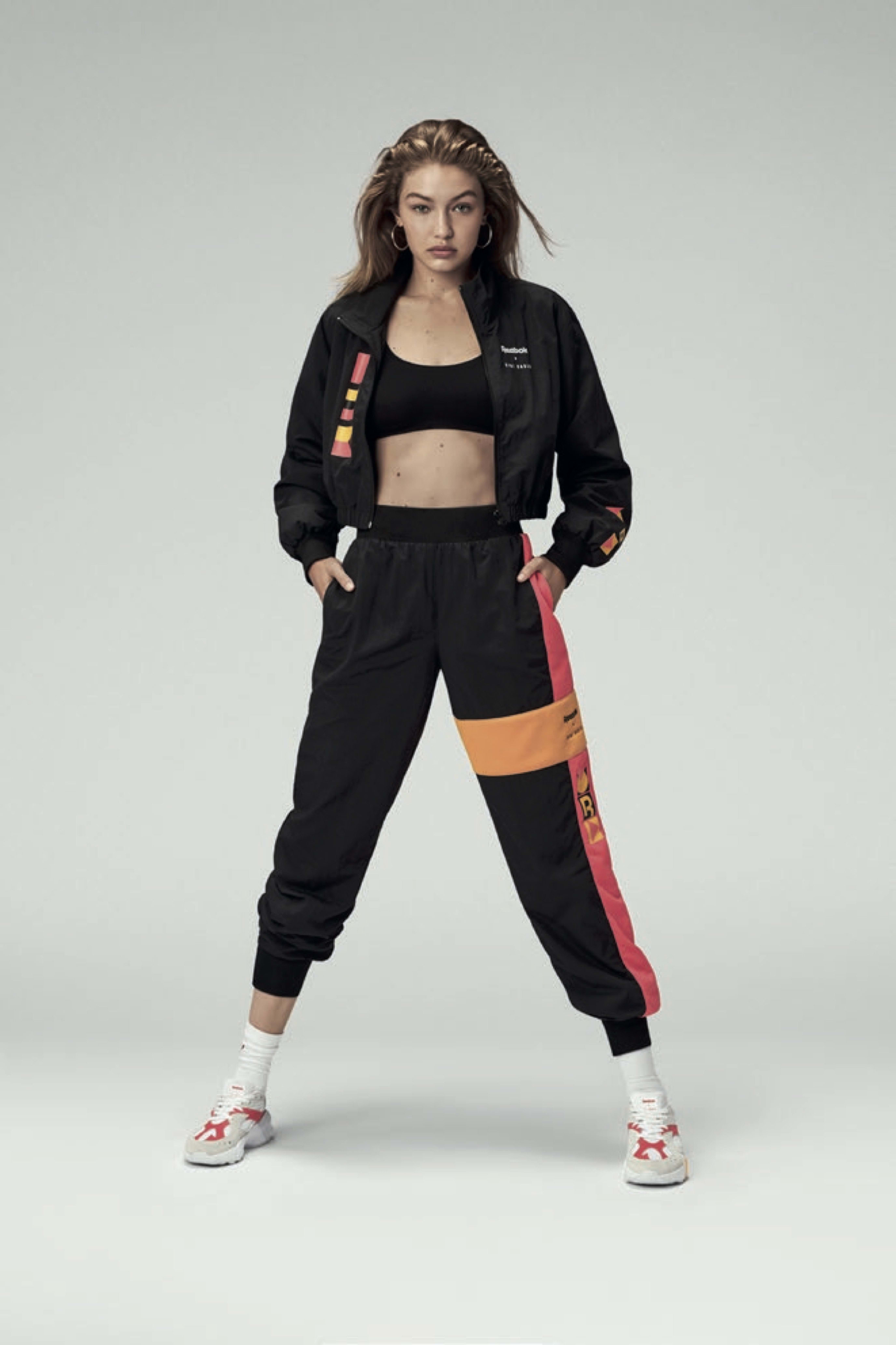 reebok track pants for girl