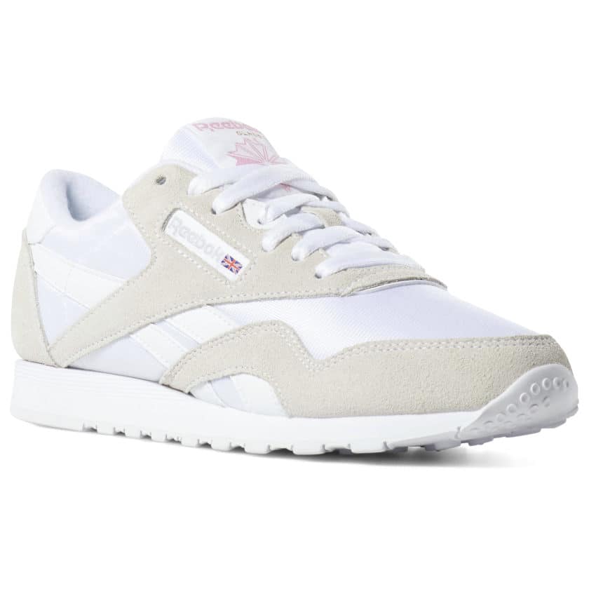 reebok white runners