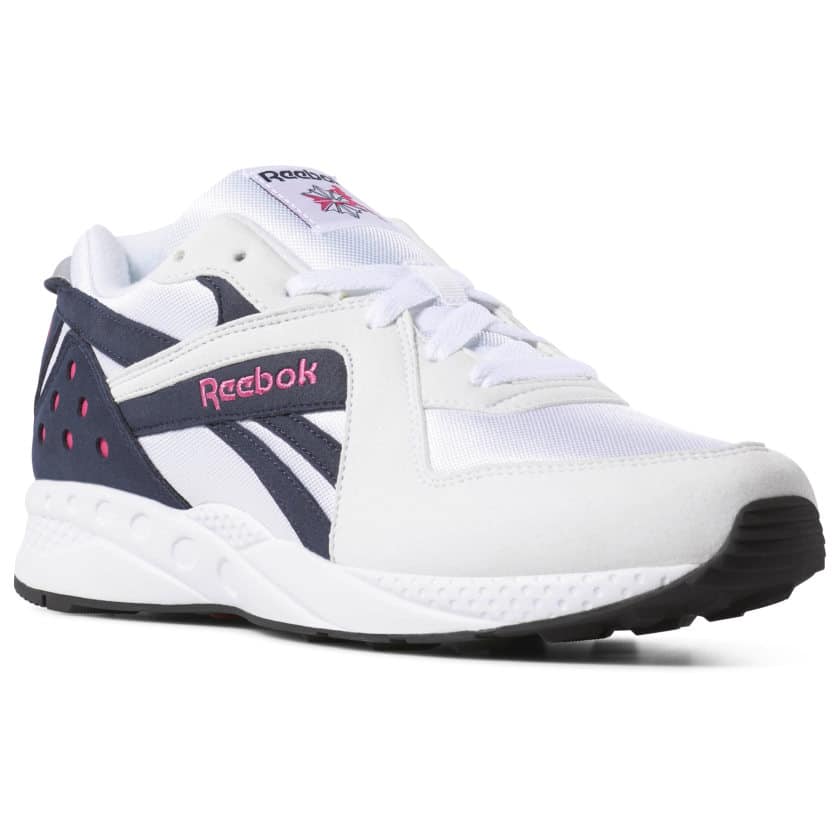 white retro reebok