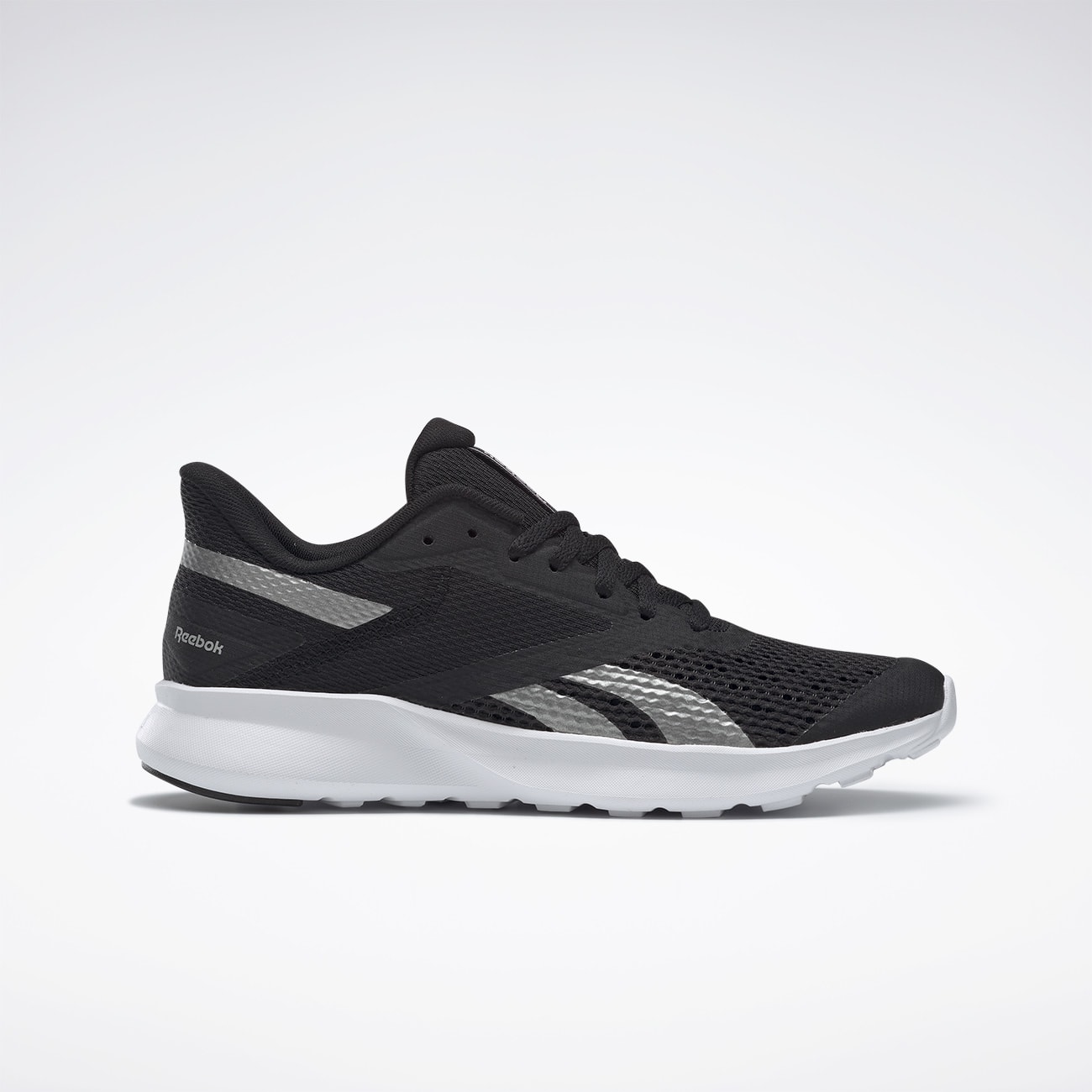 comfortable black running shoes