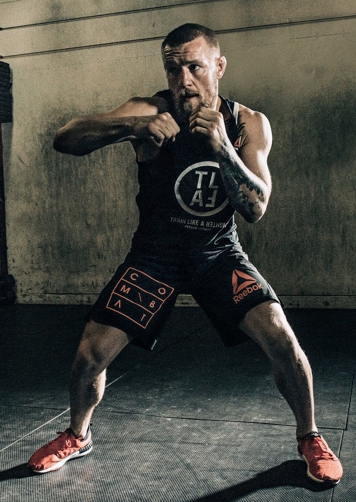 conor mcgregor reebok boxing shoes