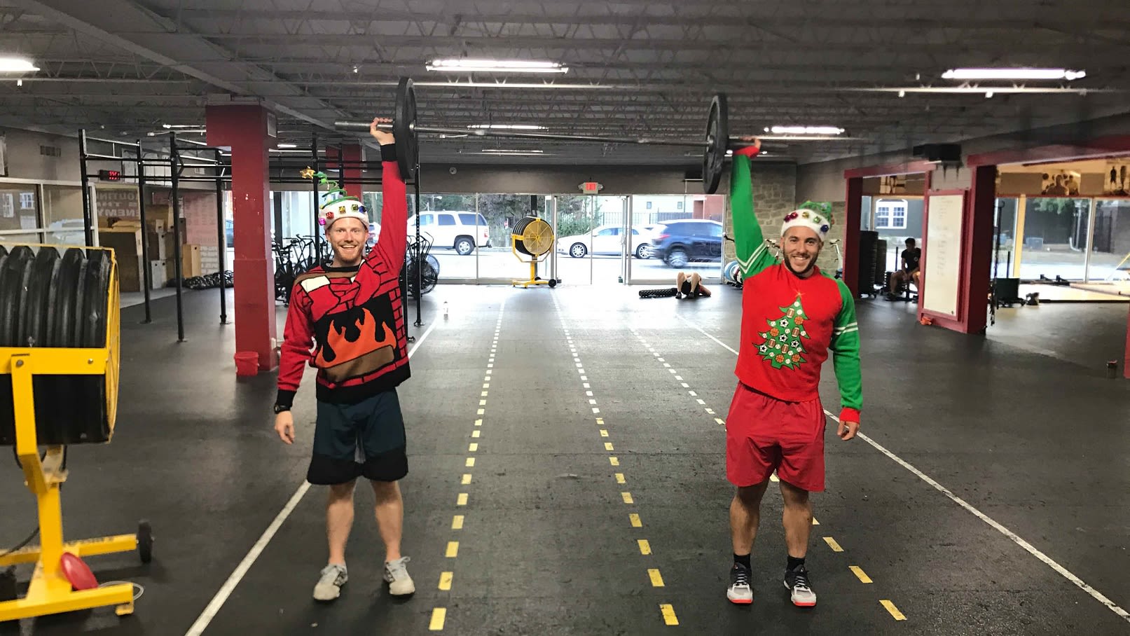 crossfit christmas jumper