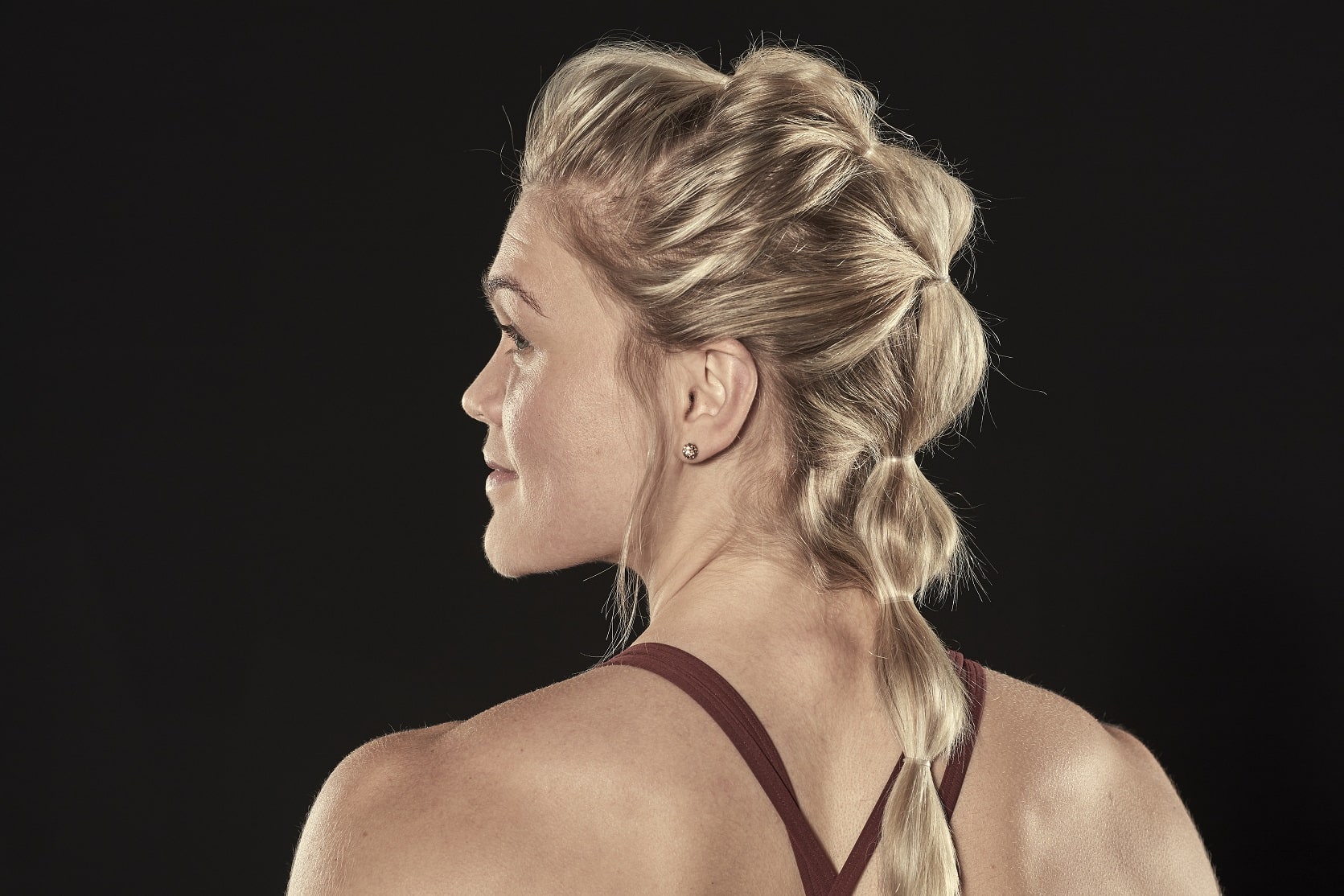 To combat this, opt for a lower ponytail - less room for the hair... 