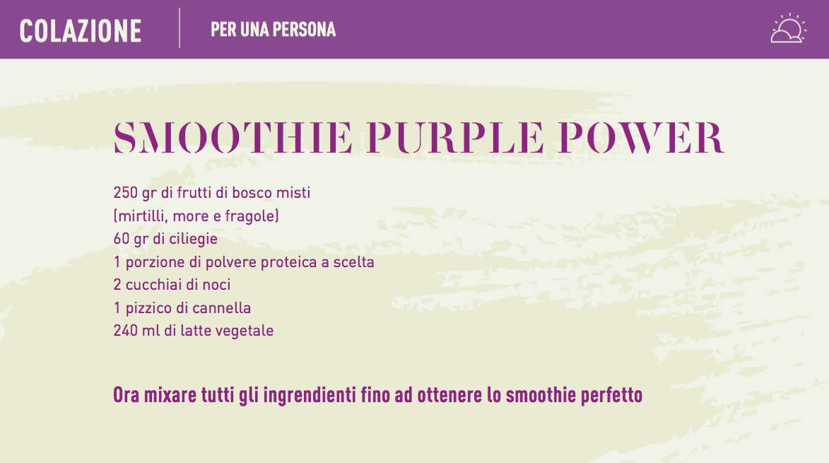 purple recipe