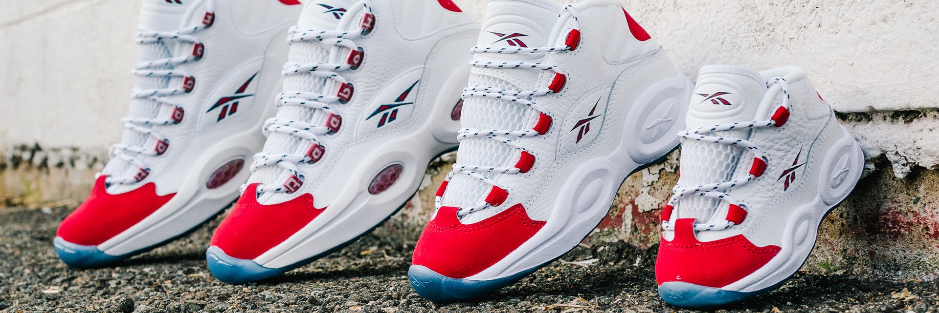 Boys' grade school reebok question basketball shoes clearance
