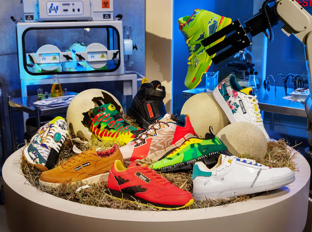 jurassic park reebok shoes