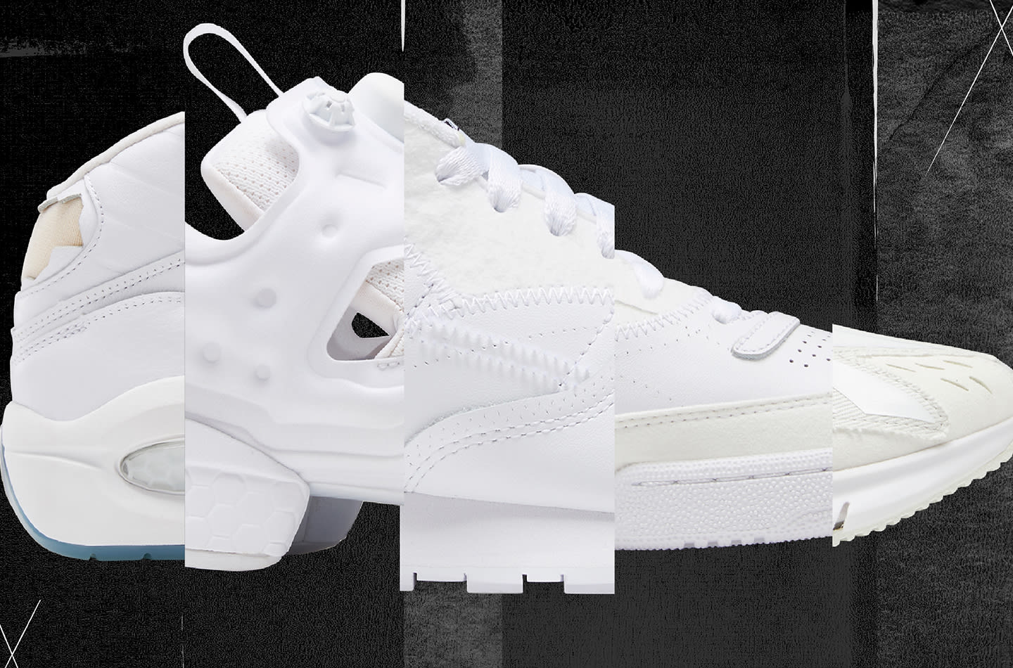 margiela reebok white